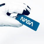 NASA Worm Logo Keyring