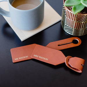 Pair of Small Luggage Tags