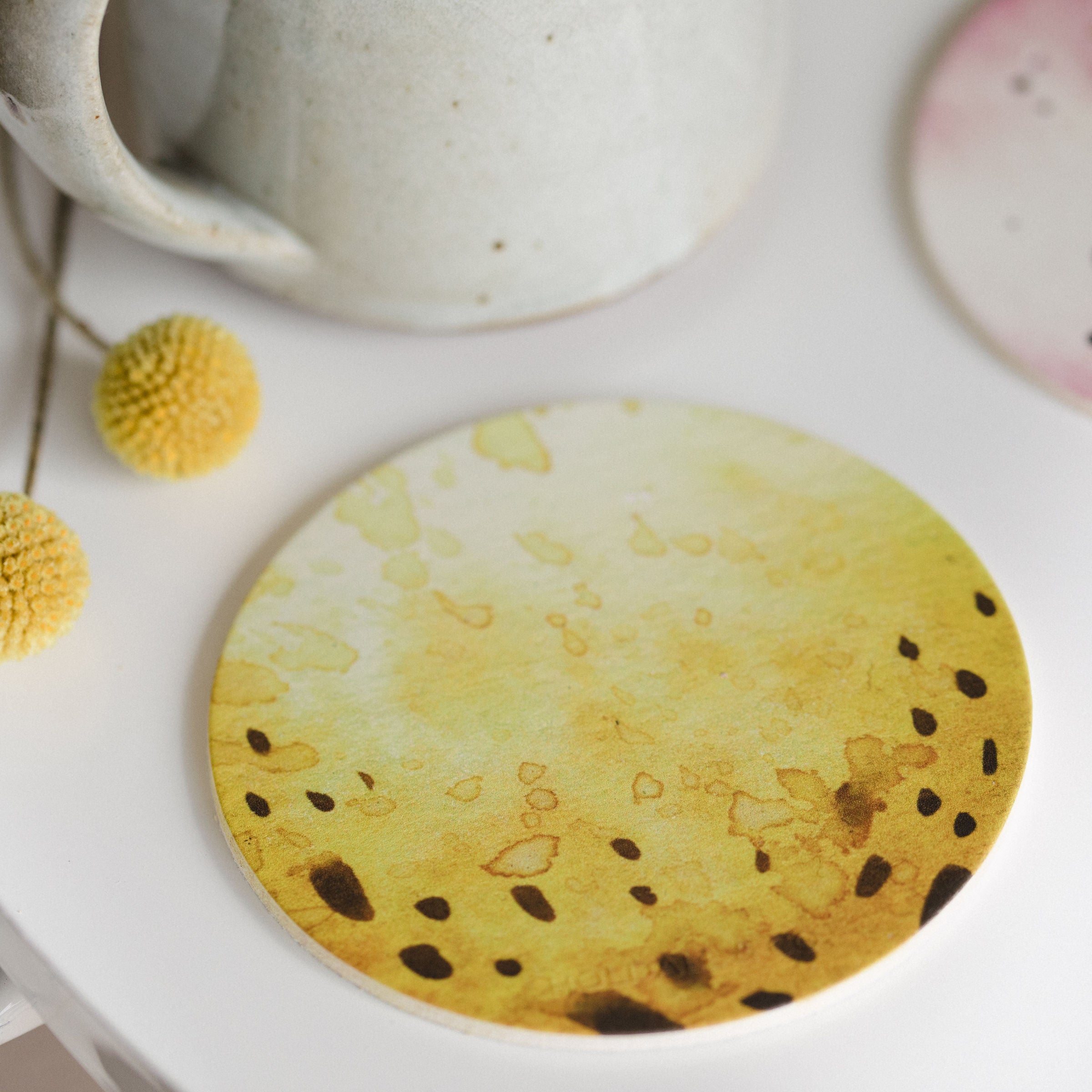 Set of 4 Water Colour Coasters