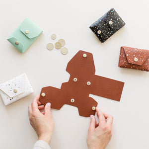 Terrazzo Origami Leather Wallet