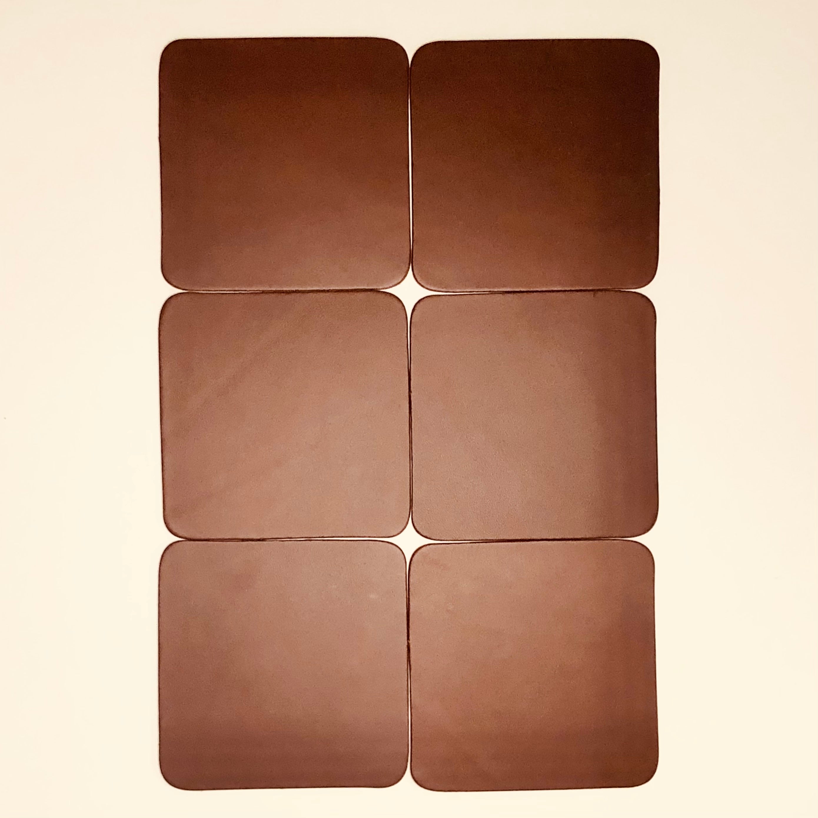 Discontinued Set of 6x Square Coasters