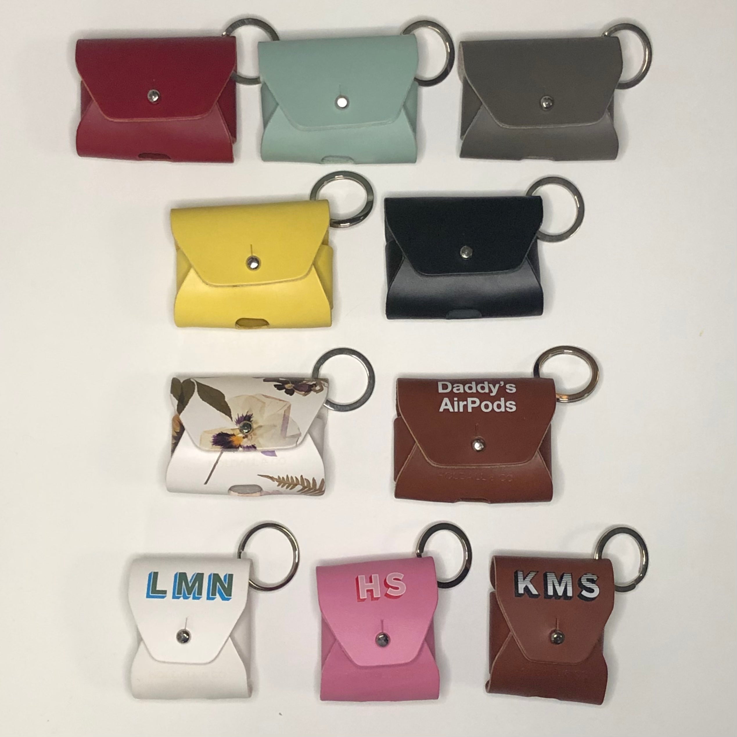 Sample AirPods & AirPods Pro Case with Keyring Loop